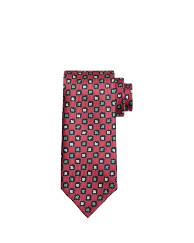 Petronius 1926 Men's Limited Edition Geometric Silk Tie | Thumbnail 1