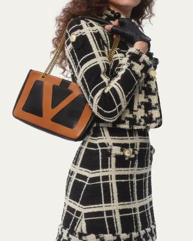 Valentino Garavani Viva Superstar Small Leather Tote Bag | Thumbnail 2 Valentino Garavani Viva Superstar Small Leather Tote Bag | Thumbnail 2