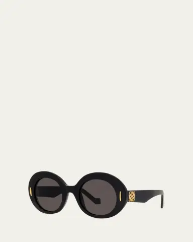 Loewe Oval Acetate Sunglasses W/ Anagram | Thumbnail 2