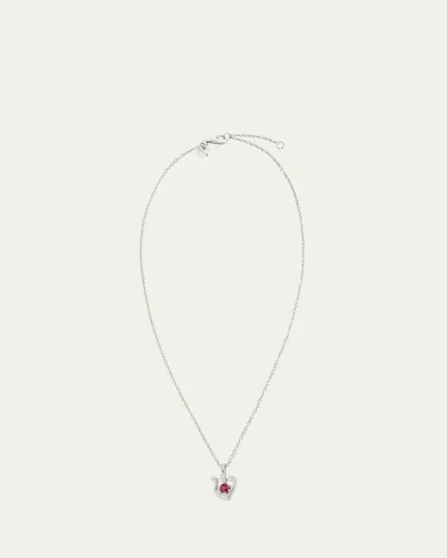 Procaccia Jewelry 18K Gold Hebrew SHIN Initial Necklace