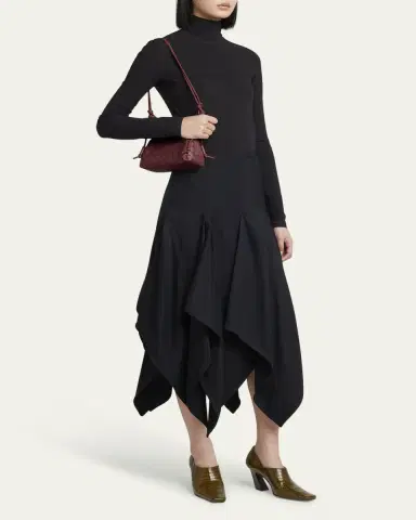 Bottega Veneta Zip Leather Pouch Shoulder Bag | Thumbnail 9
