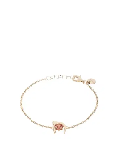 Procaccia Jewelry 18K Gold Hebrew KHET Initial Bracelet | Thumbnail 1