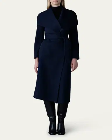 Mackage Mai Wool Belted Wrap Coat | Thumbnail 6 Mackage Mai Wool Belted Wrap Coat | Thumbnail 6