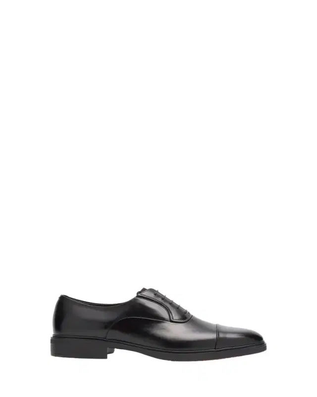 Santoni Men's Easy Leather Cap-Toe Oxfords