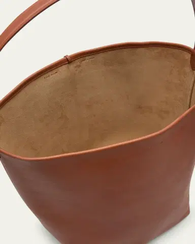 The Row Park North-South Tote Bag in Leather | Thumbnail 12