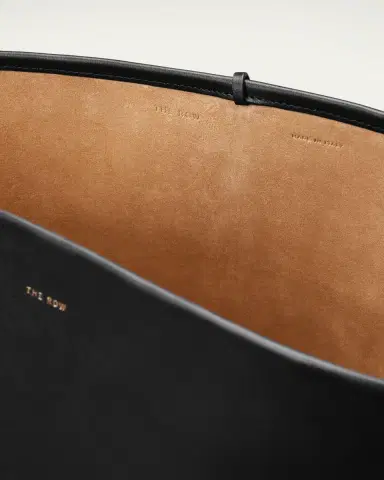 The Row Park North-South Tote Bag in Leather | Thumbnail 8