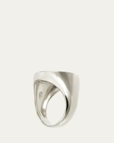 Procaccia Jewelry 18K Gold Hebrew QUF Initial Signet Ring | Thumbnail 3 Procaccia Jewelry 18K Gold Hebrew QUF Initial Signet Ring | Thumbnail 3
