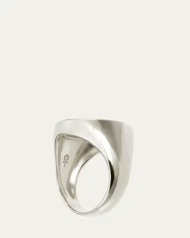 Procaccia Jewelry 18K Gold Hebrew HEI Initial Signet Ring | Thumbnail 3 Procaccia Jewelry 18K Gold Hebrew HEI Initial Signet Ring | Thumbnail 3