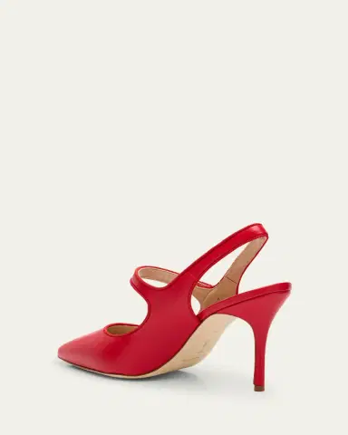 Manolo Blahnik Camparisli Leather Mary Jane Slingback Pumps | Thumbnail 4 Manolo Blahnik Camparisli Leather Mary Jane Slingback Pumps | Thumbnail 4