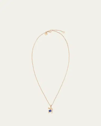 Procaccia Jewelry 18K Gold Hebrew HEI Initial Necklace | Thumbnail 3 Procaccia Jewelry 18K Gold Hebrew HEI Initial Necklace | Thumbnail 3