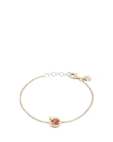 Procaccia Jewelry 18K Gold Hebrew SAMECH Initial Bracelet | Thumbnail 1 Procaccia Jewelry 18K Gold Hebrew SAMECH Initial Bracelet | Thumbnail 1