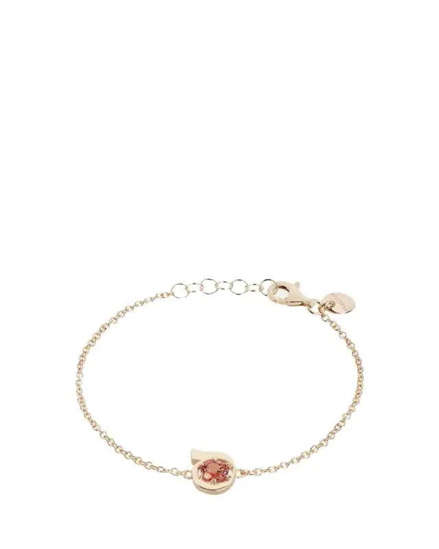 Procaccia Jewelry 18K Gold Hebrew SAMECH Initial Bracelet