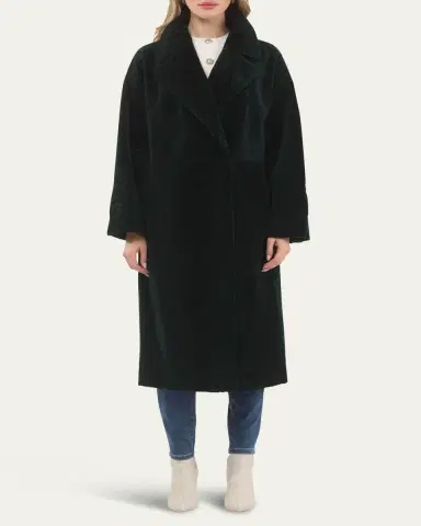 Gorski Reversible Textured Shearling Lamb Coat | Thumbnail 2 Gorski Reversible Textured Shearling Lamb Coat | Thumbnail 2