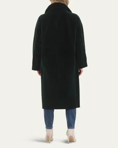Gorski Reversible Textured Shearling Lamb Coat | Thumbnail 3 Gorski Reversible Textured Shearling Lamb Coat | Thumbnail 3