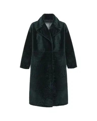 Gorski Reversible Textured Shearling Lamb Coat | Thumbnail 1 Gorski Reversible Textured Shearling Lamb Coat | Thumbnail 1