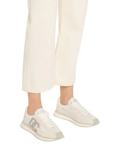 Dolce & Gabbana Mixed-Material DG Cushion Sneakers | Thumbnail 1
