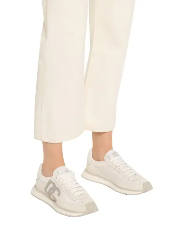 Mixed-Material DG Cushion Sneakers