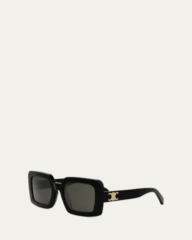 Celine Triomphe Acetate Square Sunglasses | Thumbnail 2 Celine Triomphe Acetate Square Sunglasses | Thumbnail 2