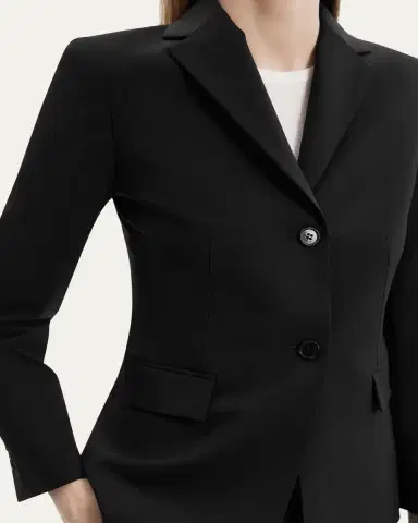 Theory Traceable Wool Slim Single-Breasted Blazer | Thumbnail 5