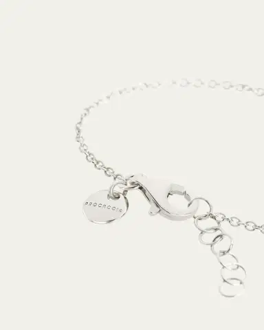 Procaccia Jewelry 18K Gold Hebrew SAMECH Initial Bracelet | Thumbnail 3 Procaccia Jewelry 18K Gold Hebrew SAMECH Initial Bracelet | Thumbnail 3
