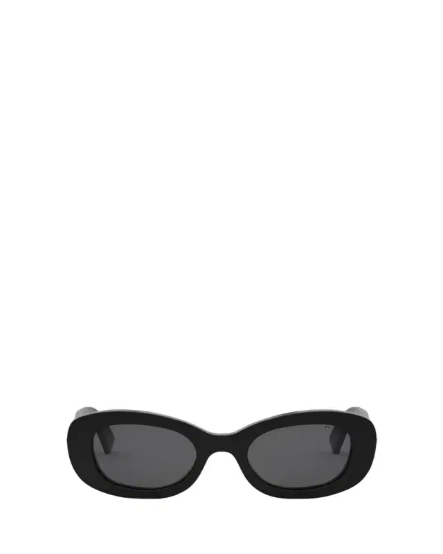 BVLGARI B. ZERO1 Oval Acetate and Nylon Sunglasses