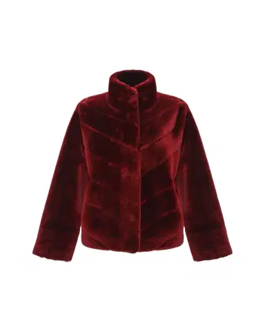 Gorski Reversible Merino Shearling Lamb Chevron Jacket | Thumbnail 1 Gorski Reversible Merino Shearling Lamb Chevron Jacket | Thumbnail 1