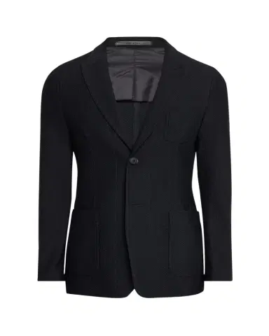 Giorgio Armani Men's Rice Stitch Sport Coat | Thumbnail 1