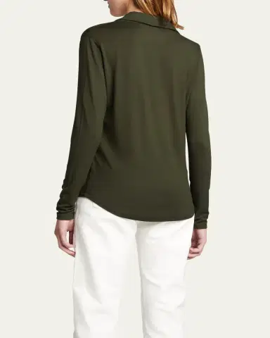 Majestic Filatures Soft Touch Button-Down Shirt with Pockets | Thumbnail 15 Majestic Filatures Soft Touch Button-Down Shirt with Pockets | Thumbnail 15