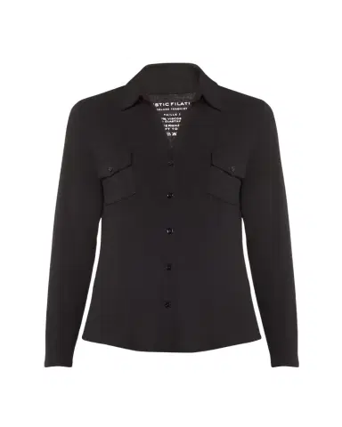 Majestic Filatures Soft Touch Button-Down Shirt with Pockets | Thumbnail 1 Majestic Filatures Soft Touch Button-Down Shirt with Pockets | Thumbnail 1