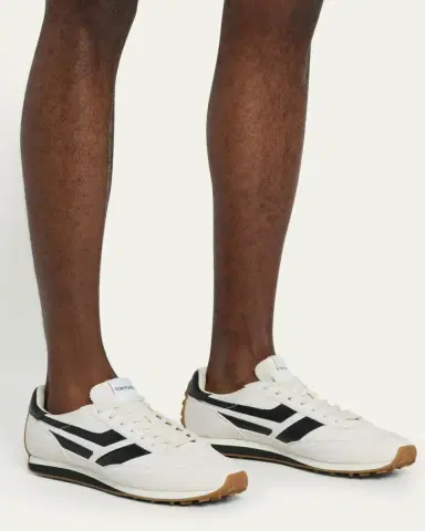 Tom Ford Men's Mick Tech Fabric and Suede Sneakers | Thumbnail 2 Tom Ford Men's Mick Tech Fabric and Suede Sneakers | Thumbnail 2