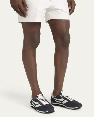 Tom Ford Men's Mick Tech Fabric and Suede Sneakers | Thumbnail 6 Tom Ford Men's Mick Tech Fabric and Suede Sneakers | Thumbnail 6