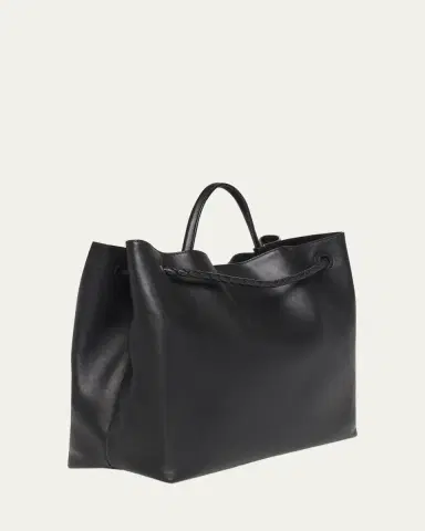 Bottega Veneta Andiamo Large Leather Tote Bag | Thumbnail 3