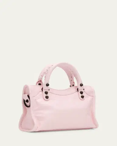 Balenciaga Le City Mini Leather Top-Handle Bag | Thumbnail 7