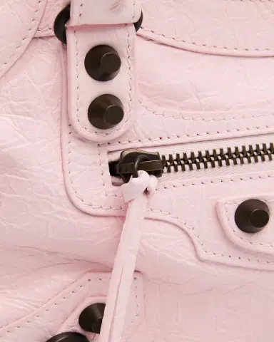 Balenciaga Le City Mini Leather Top-Handle Bag | Thumbnail 8
