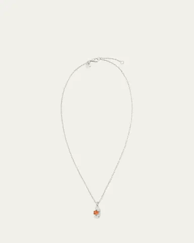 Procaccia Jewelry 18K Gold Hebrew NUN Initial Necklace | Thumbnail 3