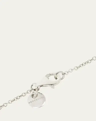 Procaccia Jewelry 18K Gold Hebrew NUN Initial Necklace | Thumbnail 4