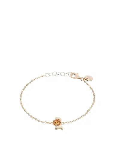 Procaccia Jewelry 18K Gold Hebrew GIMEL Initial Bracelet | Thumbnail 1 Procaccia Jewelry 18K Gold Hebrew GIMEL Initial Bracelet | Thumbnail 1