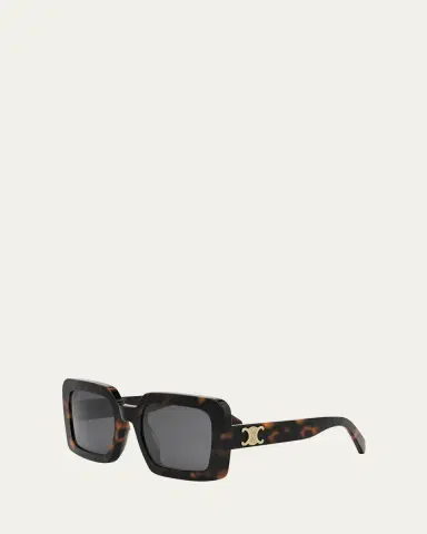 Celine Triomphe Acetate Square Sunglasses | Thumbnail 2 Celine Triomphe Acetate Square Sunglasses | Thumbnail 2