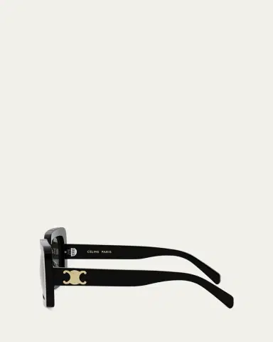 Celine Triomphe Acetate Square Sunglasses | Thumbnail 7 Celine Triomphe Acetate Square Sunglasses | Thumbnail 7