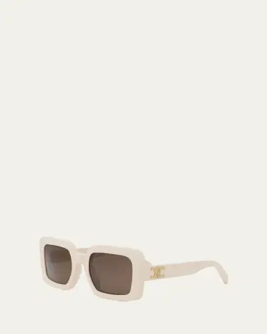 Celine Triomphe Acetate Square Sunglasses | Thumbnail 8 Celine Triomphe Acetate Square Sunglasses | Thumbnail 8