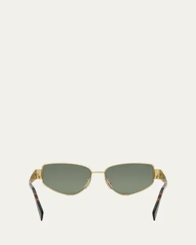 CELINE Triomphe Metal Cat Eye Sunglasses | Thumbnail 5