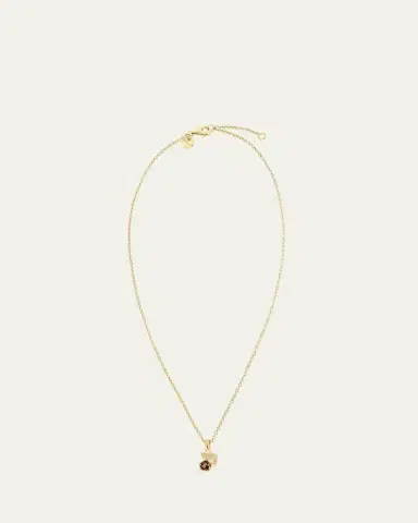 Procaccia Jewelry 18K Gold Hebrew YOD Initial Necklace | Thumbnail 3