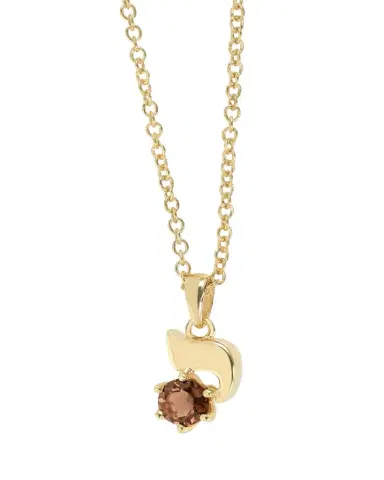 Procaccia Jewelry 18K Gold Hebrew YOD Initial Necklace | Thumbnail 1