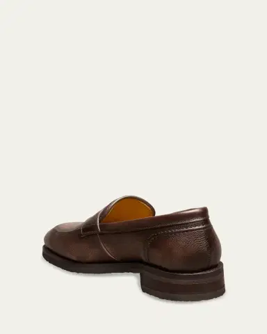 Allen Edmonds Reserve Men's Roman Grained Leather Penny Loafers | Thumbnail 3 Allen Edmonds Reserve Men's Roman Grained Leather Penny Loafers | Thumbnail 3
