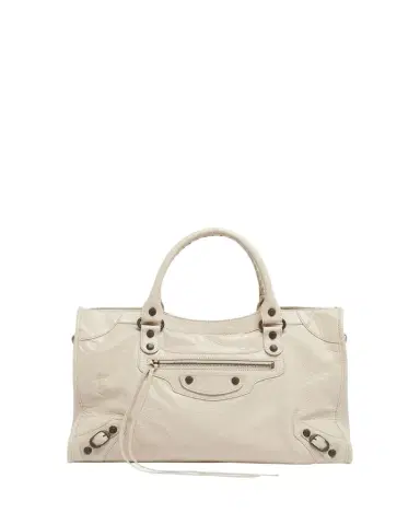 Balenciaga Le City Medium Leather Top-Handle Bag | Thumbnail 1 Balenciaga Le City Medium Leather Top-Handle Bag | Thumbnail 1