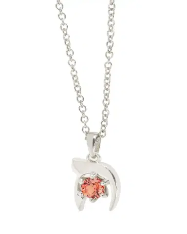 Procaccia Jewelry 18K Gold Hebrew KHET Initial Necklace | Thumbnail 1