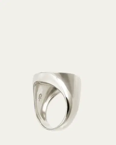 Procaccia Jewelry 18K Gold Hebrew ZAYN Initial Signet Ring | Thumbnail 3 Procaccia Jewelry 18K Gold Hebrew ZAYN Initial Signet Ring | Thumbnail 3