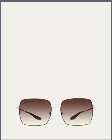 Barton Perreira Folasade Titanium Square Sunglasses | Thumbnail 1 Barton Perreira Folasade Titanium Square Sunglasses | Thumbnail 1