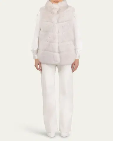 Gorski Reversible Merinillo Shearling Lamb Vest | Thumbnail 2 Gorski Reversible Merinillo Shearling Lamb Vest | Thumbnail 2