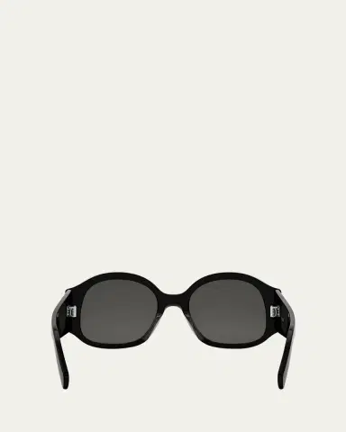 Celine Max Triomphe Round Acetate Sunglasses | Thumbnail 5 Celine Max Triomphe Round Acetate Sunglasses | Thumbnail 5